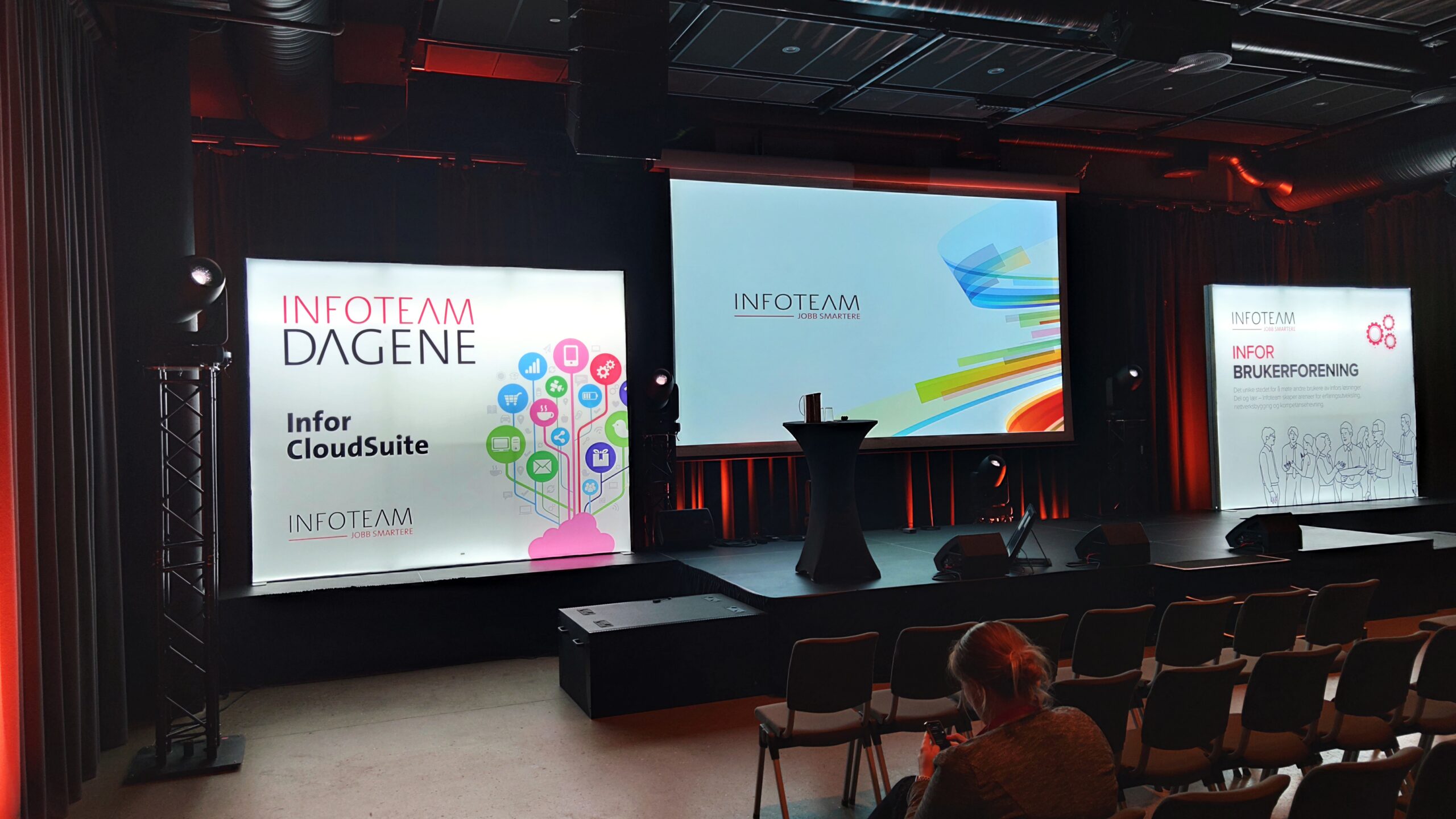 Tappin hever deltakeropplevelsen for Infoteam Dagene